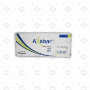 AKABAR 200 MG CAP C/ 16.