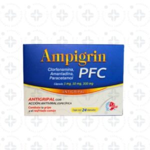 AMPIGRIN PFC 3 MG 50 MG 300 MG CAPS C/ 24