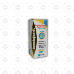 BENCIEFEDRIL 0.200 G/ 2.0 G C/ FSCO. 120 ML