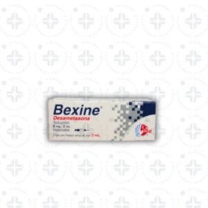 BEXINE 8 MG/ 2 ML SOL INY C/ 1