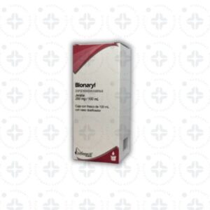 BIONARYL 250 MG.  SOLUCION 120 ML.