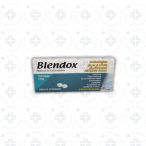 BLENDOX 4 MG. C/20 TABS