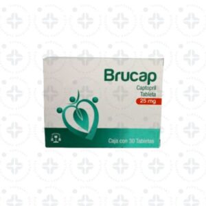 BRUCAP 25 MG. C/30 TAB. BRULUART
