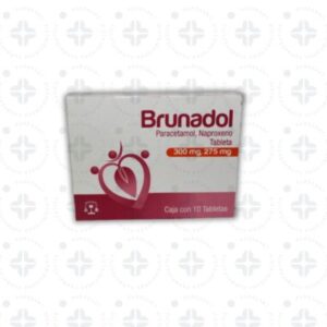 BRUNADOL 275/300MG. TAB C/10. BRULUART