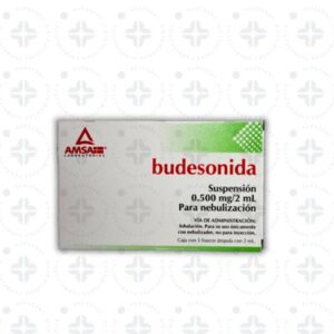 BUDESONIDA 0.500 MG/ 2 ML AMP.