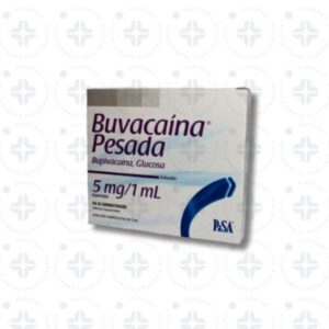 BUVACAINA PESADA 5 MG/ 1 ML