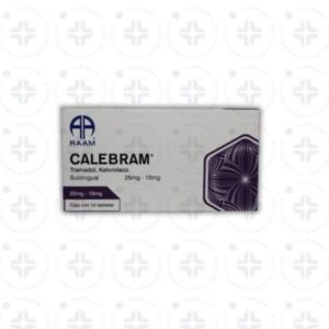 CALEBRAM 25 MG- 10 MG C/ 10 TABS