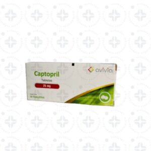 CAPTROPIL 25 MG TABS C/ 30