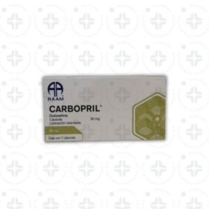 CARBOPRIL 30 MG C/ 7 CAPS