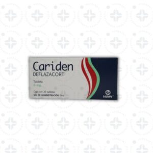 CARIDEN 6 MG C/ 20 TABS