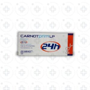 CARNOTPRIM LP 24 H 30 MG C/ 10.