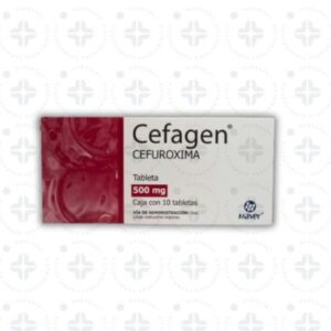CEFAGEN 500 MG TABS C/ 10