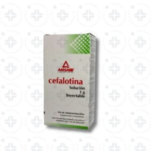 CEFALOTINA 1GR/5ML SOL INY C/1 *ANT CEFALOTINA