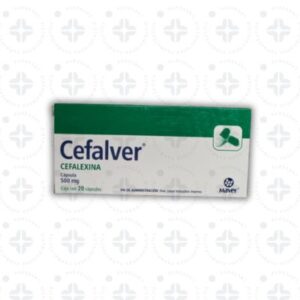 CEFALVER 500 MG CAPS C/20