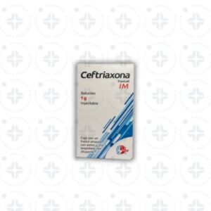 CEFTRIAXONA (TRAXICOLL 1 G/ 3.5 ML SOL