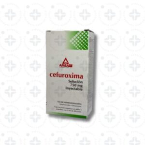 CEFUROXIMA 750 MG / 5ML SOL INY I.M/I.V C/1