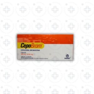 CEPOBROM 500/ 8.782 MG  CAPS C/12