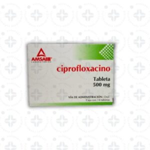 CIPROFLOXACINO 500 MG TAB C / 14. AMSA