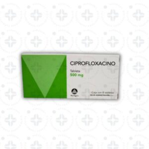 CIPROFLOXACINO 500 MG. TABS C/ 8