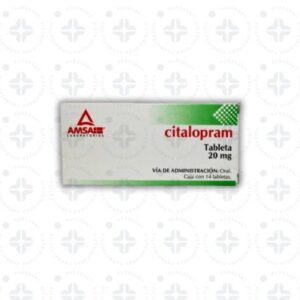 CITALOPRAM 20 MG TABLETAS CON 14. AMSA