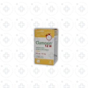 CLAMOXIN 12H  875 MG/ 125 MG. C/ 14 TABS