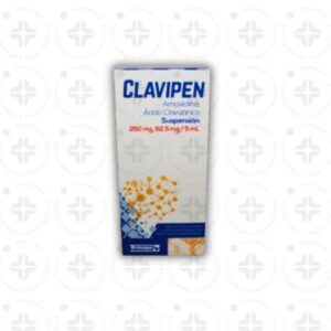 CLAVIPEN SUSP (250/ 62.5 MG)