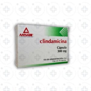 CLINDAMICINA 300 MG CAP C/16. AMSA