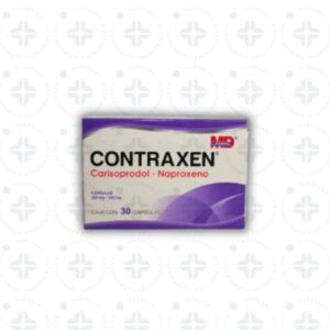 CONTRAXEN 250/ 200 MG. CAPS C/ 30.