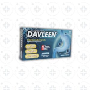 DAVLEEN 200 MG/ 150 MG C/ 2 TABS