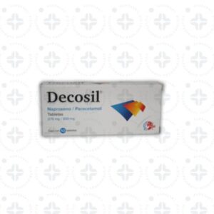 DECOSIL 275/ 300 MG TABS C/ 10