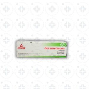 DEXAMETASONA 8 MG / 2 ML SOL. INY. C/1 AMSA