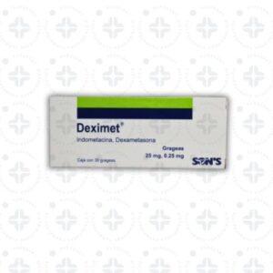 DEXIMET 25 MG/ 0.25 MG C/30 GRAGEAS.