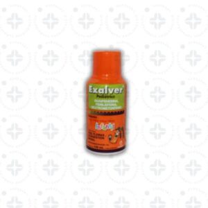 EXALVER PED INF SOL. 5.00 G/ 0.25 G/ 0.50 G / 100 ML C/FCO 120 ML