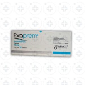 EXAPREM 10 MG TAB C/ 14.
