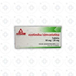 EZETIMIBA/SIMVASTATINA 10 MG / 20 MG TABLETAS CON 14.