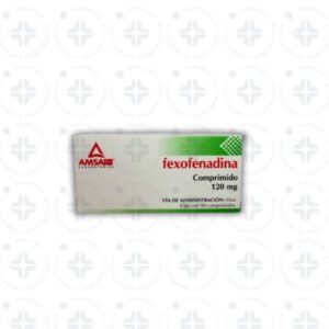 FEXOFENADINA 120 MG TAB C/10. AMSA