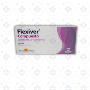 FLEXIVER COMP 15/ 215 MG CAPS C/ 20