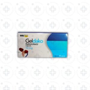 GELDAKO 10 MG CAPS C/ 10