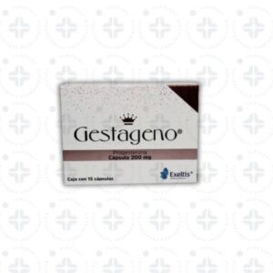 GESTAGENO 200MG CAP C/15