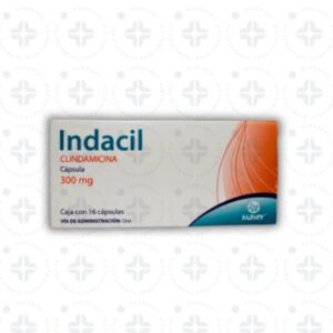 INDACIL 300 MG CAPS C/ 16