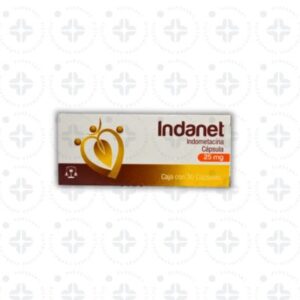 INDANET 25 MG. CAP C/30. BRULUART