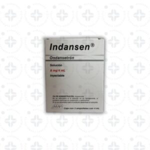 INDANSEN 8 MG/ 4 ML SOL INY C/ 3.