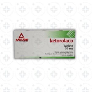 KETOROLACO 30MG TAB SL C/4. AMSA