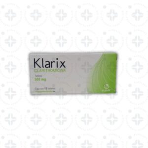 KLARIX 500 MG C/10 TABS
