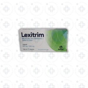LEXITRIM 100 MG/ 300 MG  C/16 CAPS