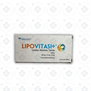 LIPOVITASI-OR 300 MG/ 25 MG/ 25 MG COMP C/ 60