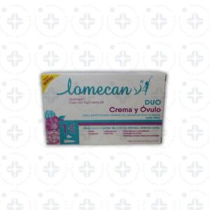 LOMECAN V DUO 500 MG/2% C/20 G