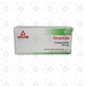 LOSARTAN 50 MG TAB C/30. AMSA