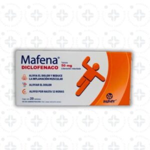 MAFENA 50 MG C/ 20 GRAG