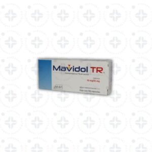 MAVIDOL TR 10 MG/ 25 MG C/ 10 CAPS
